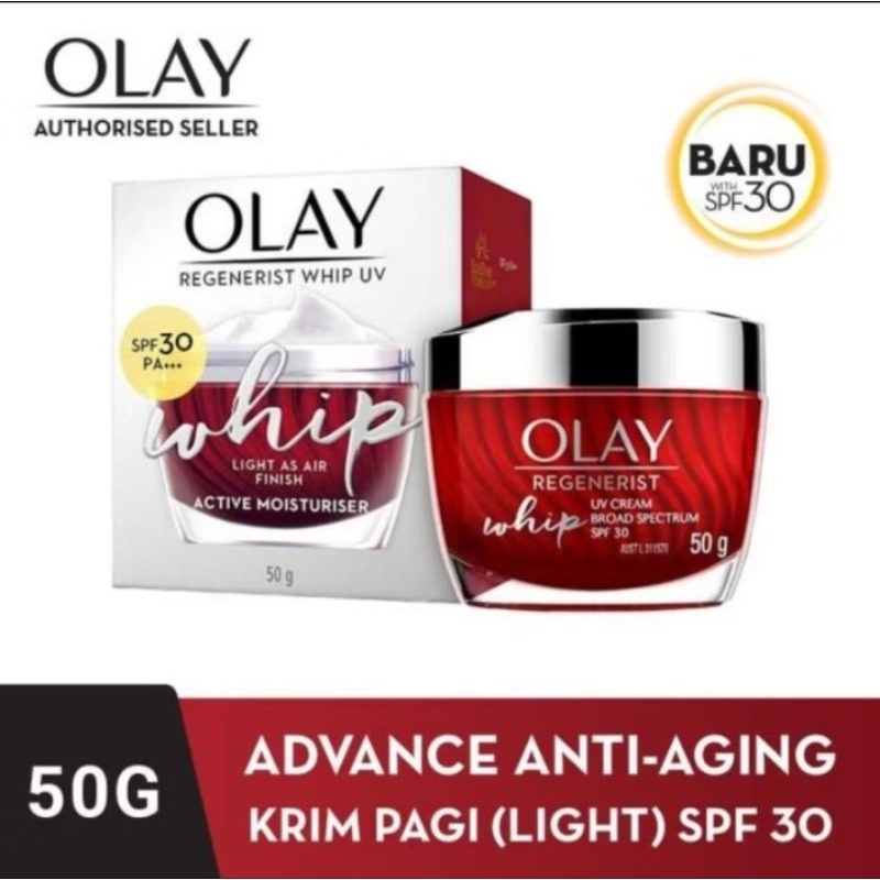 OLAY REGENERIST WHIP MOISTURISER SPF 30 PA+++ 50GR