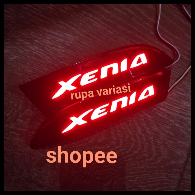 lampu reflektor bumper bemper belakang all grand new avanza / xenia  2012 sampai 2025 lampu plasma 2