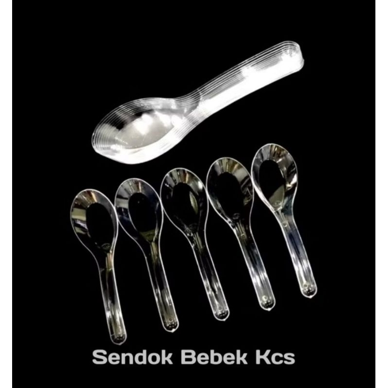 Sendok Bebek Plastik KCS / Sendok Plastik KCS/ Sendok Makan Plastik TERLARIS 
