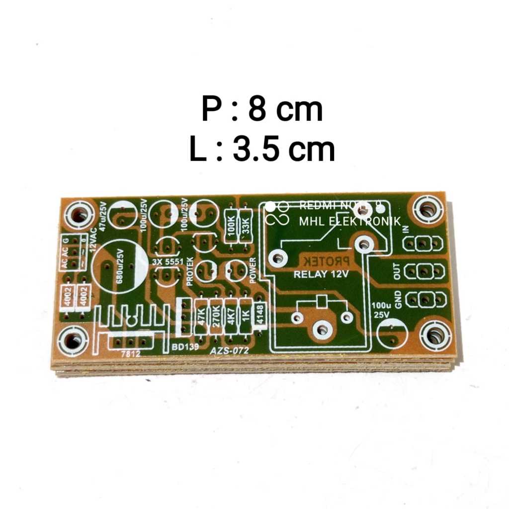 PCB SPEAKER PROTEKTOR MONO HOREG PCB PROTECTOR MONO