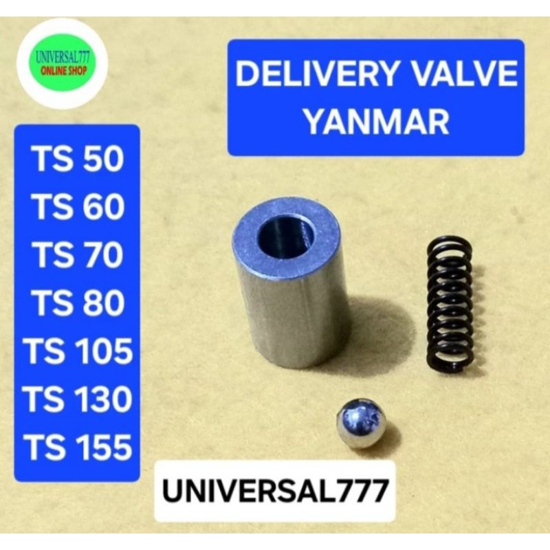 TS50 TS155 Delivery Valve YANMAR TS60 TS70 TS80 TS105 TS130 Palap Peri Peri Bospom TS 50 60 70 80 10