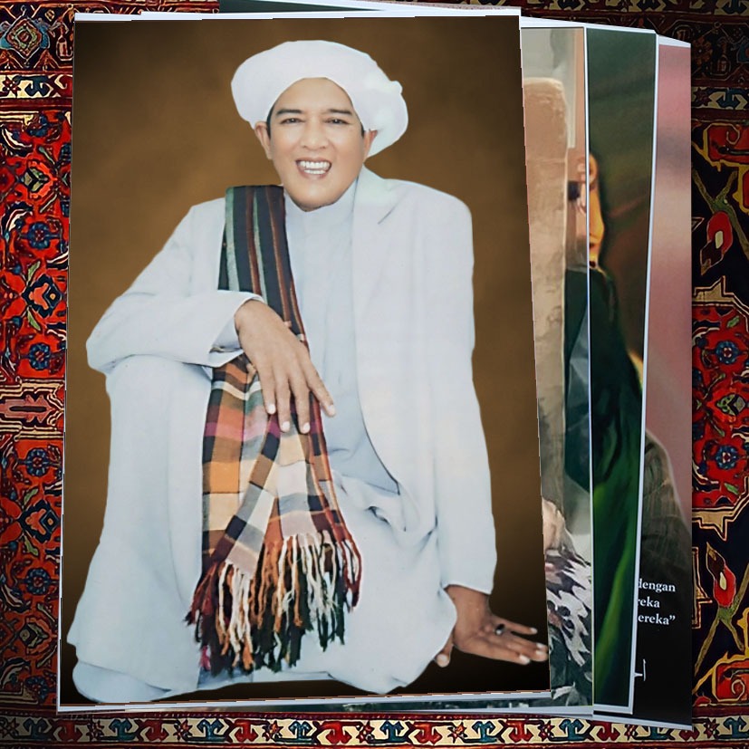 POSTER FOTO ABAH GURU SEKUMPUL BAHAN LUSTER UV