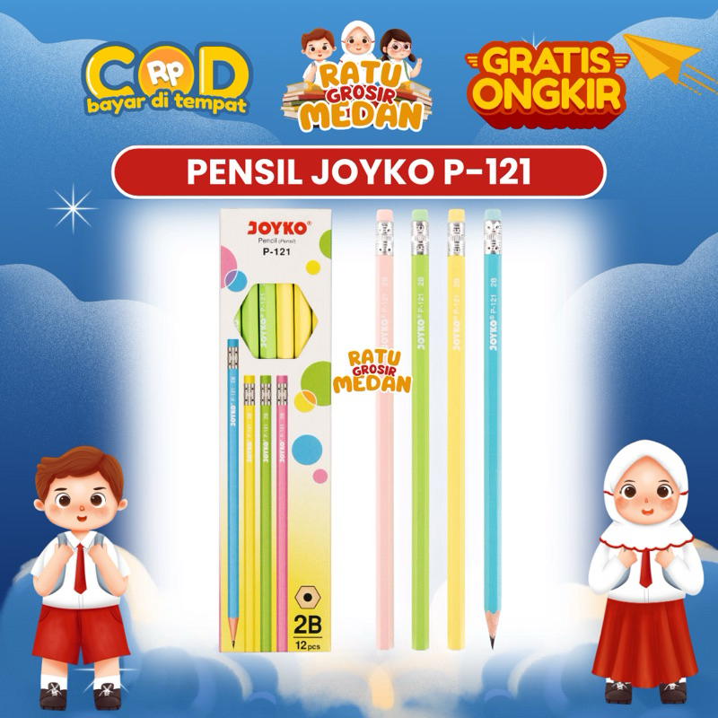 

Pensil Joyko P-121 Pastel