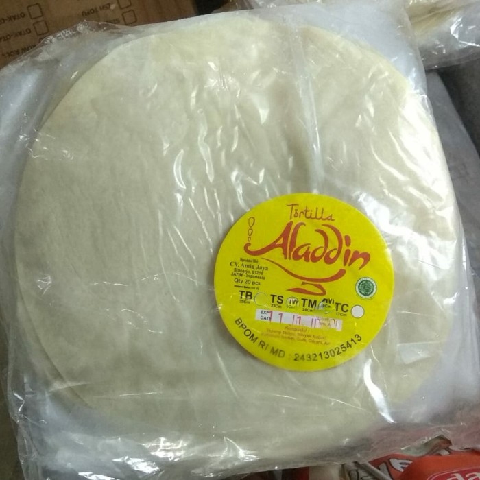 

Tortilla Aladdin ukuran SEDANG