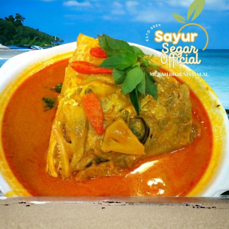 

Gulai Kepala Ikan Kakap /Kepala - KIRIM INSTAN