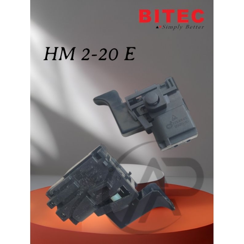 Switch On/Off for Rotary Hammer 20 mm HM 2-20 E - BITEC Original