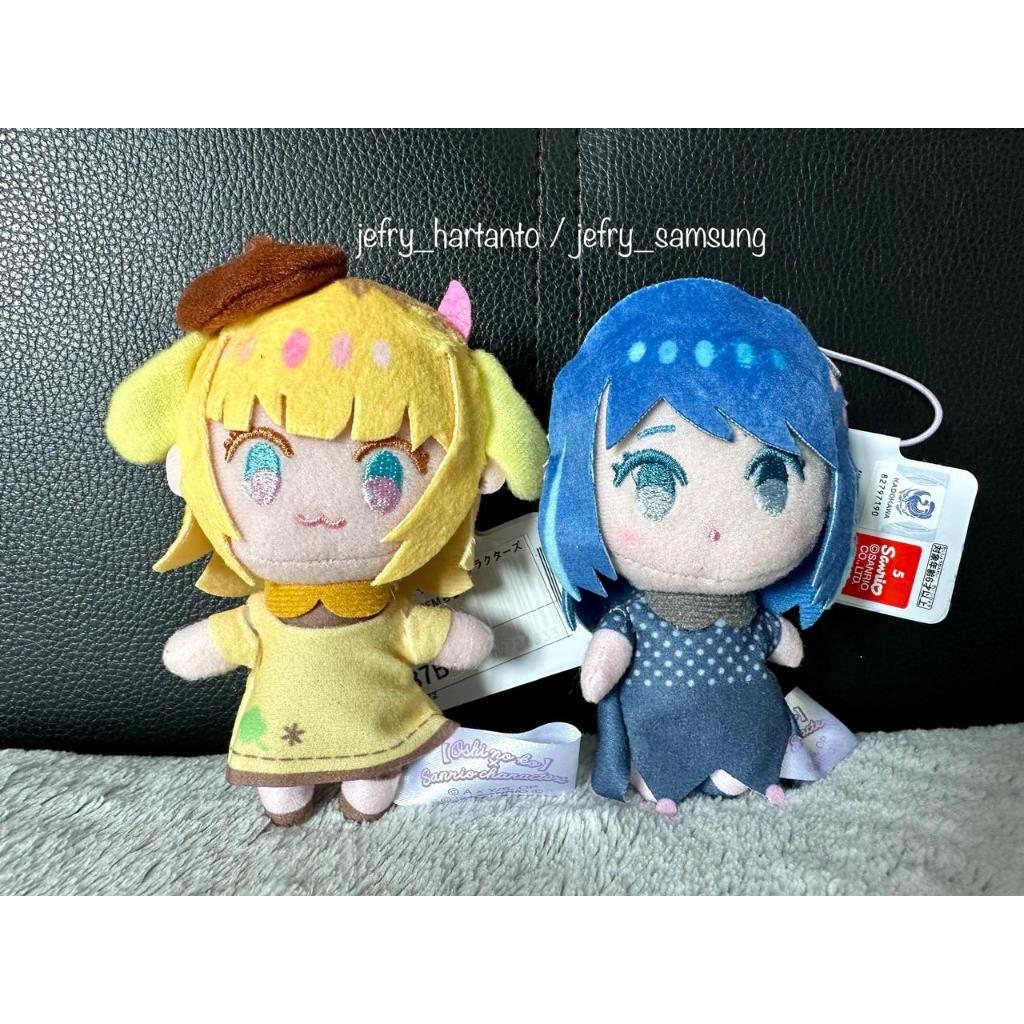 Boneka Ganci Oshi No Ko x Sanrio Characters Kana Arima Ai Hoshino Kuromi Pompompurin Original Jepang