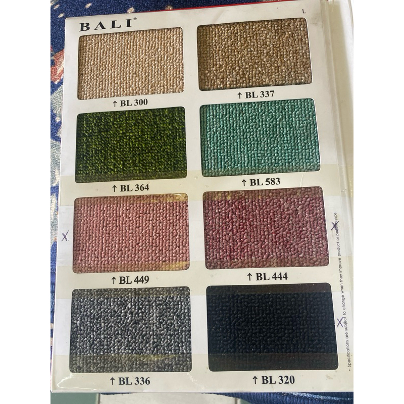 KARPET POLOS PER METER BALI / KARPET POLOS BALI LEBAR 2 METER