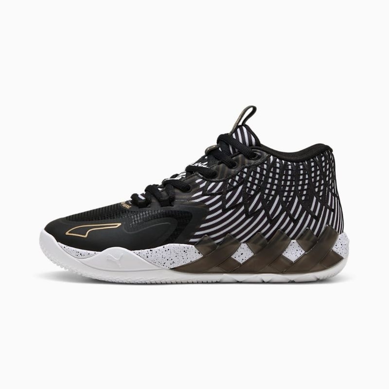 Puma MB.01 STRIPES BLACK WHITE LAMELO