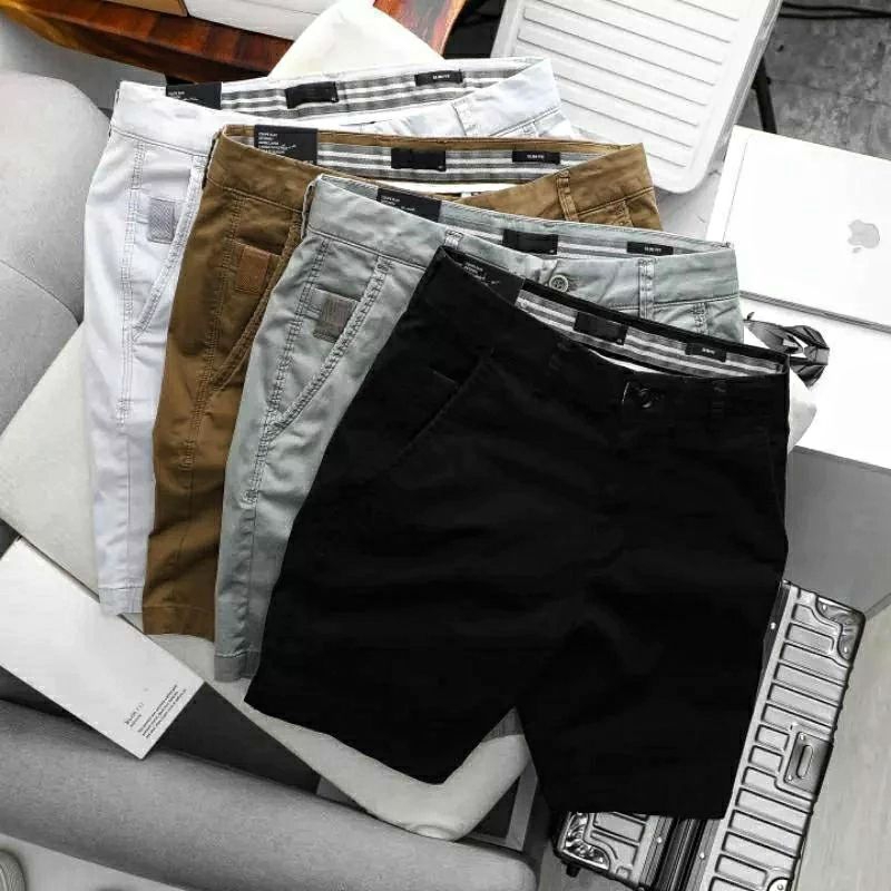 celana Chinos Pendek Pria Casual diamond Stretch slimfit