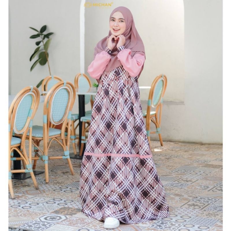 MICHAN  HIJAB [ Kanaya Dress Michan ] Gamis