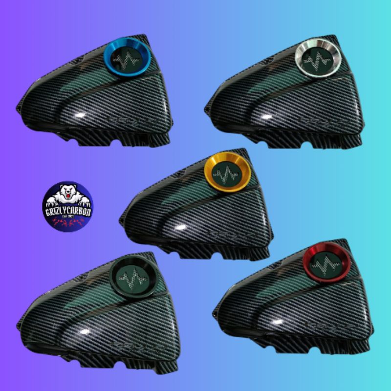 cover filter carbon beat pgm fi// tutup filter Scoopy PGM-FI// beat stater kasar//2013