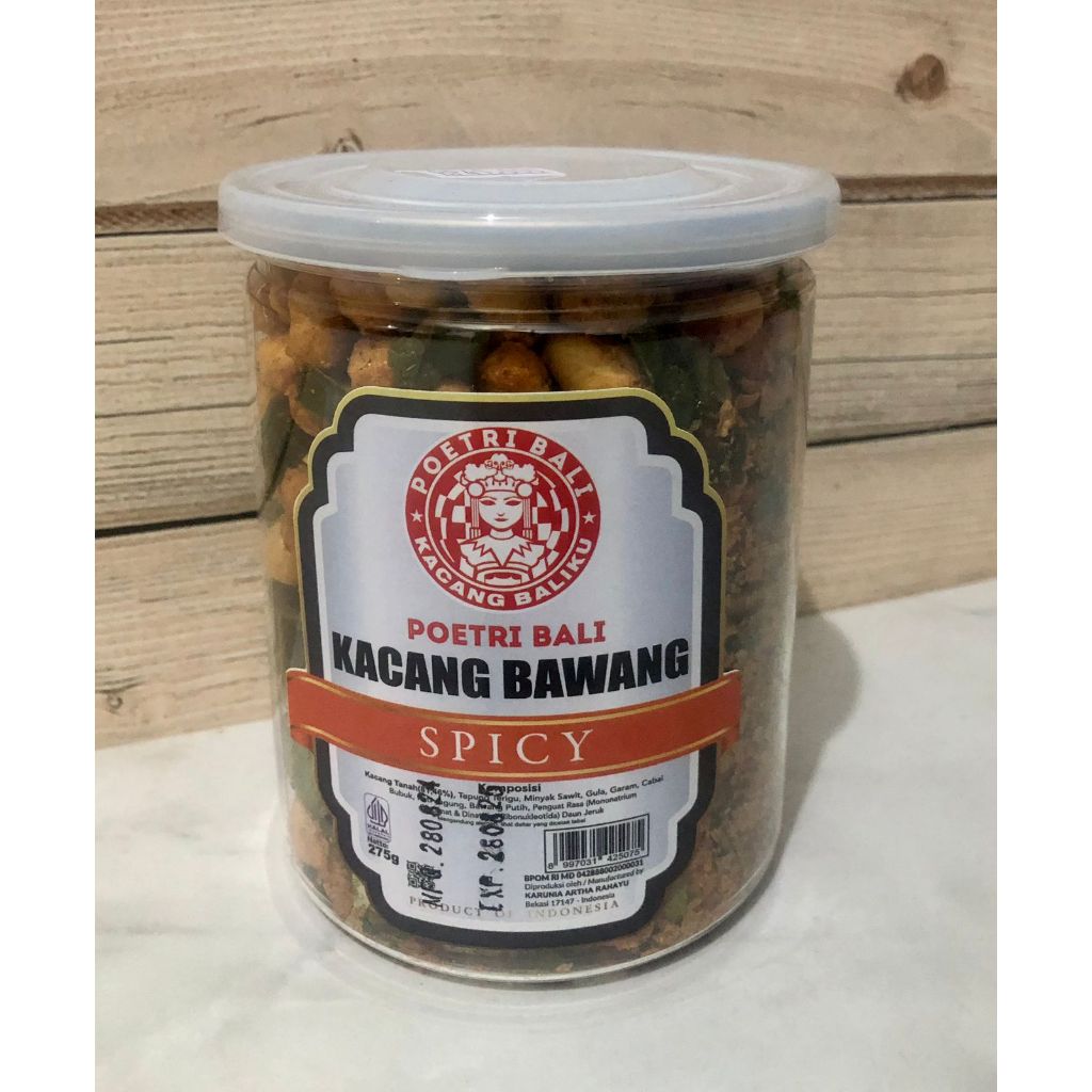 

Kacang Bawang Pedas Poetri Bali