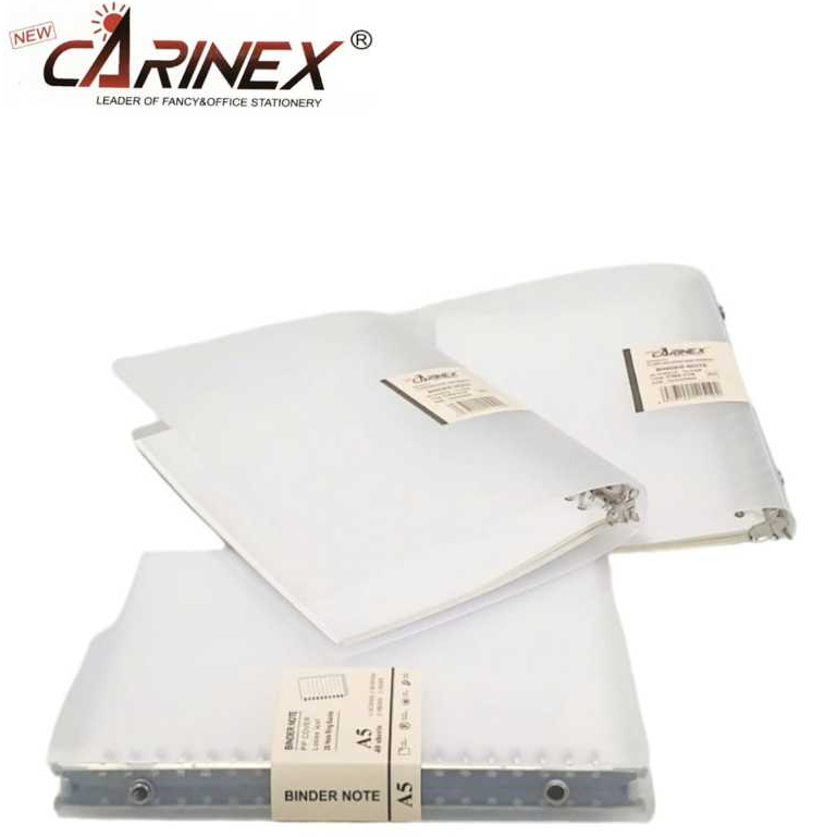 

[1 Pcs] Binder Note A5 Transparan Carinex / Map Binder Bening Transparent A5 Carinex