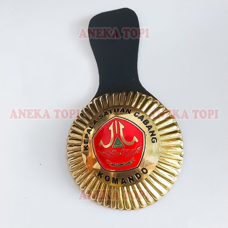 Tanda Jabatan Kepala Satuan Cabang Banser Lencana Jengkolan Banser - Aneka Topi