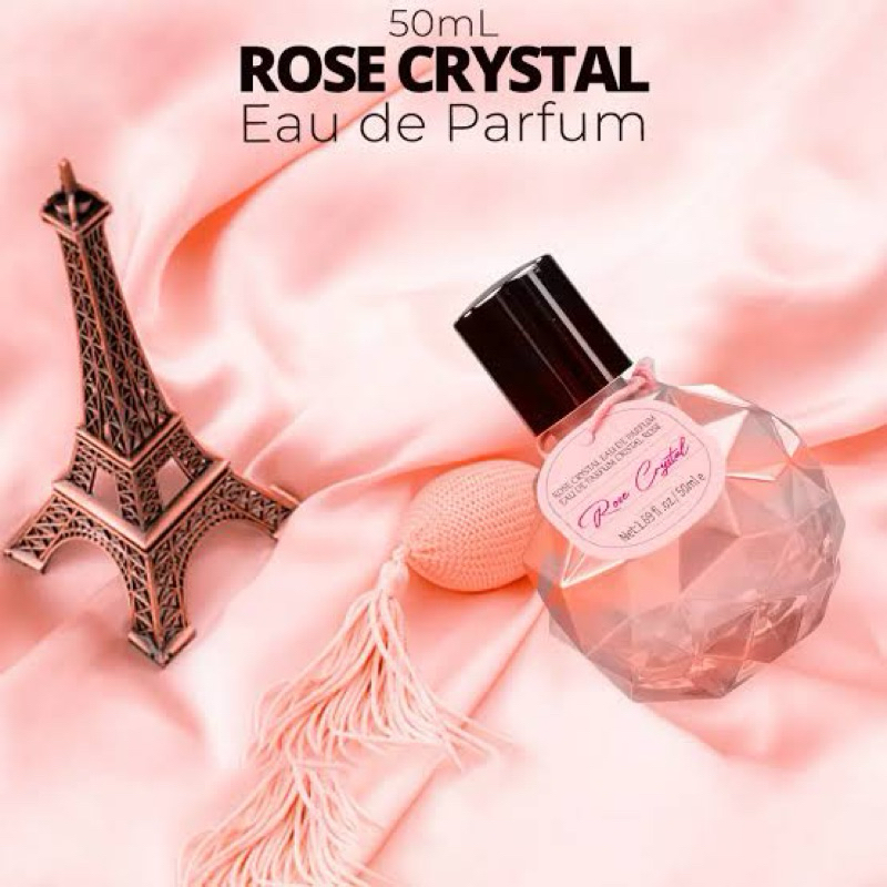 Miniso Parfume Rose Crystal EDP 50ml / parfum wanita tahan lama