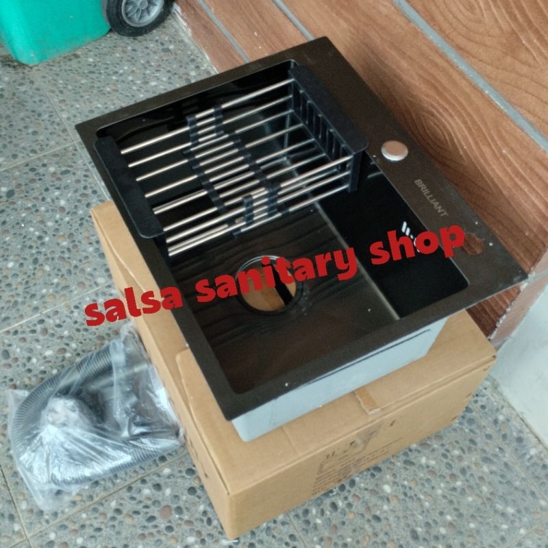 promo kitchen Sink luxury 6045 hitam/kitchen sink hitam