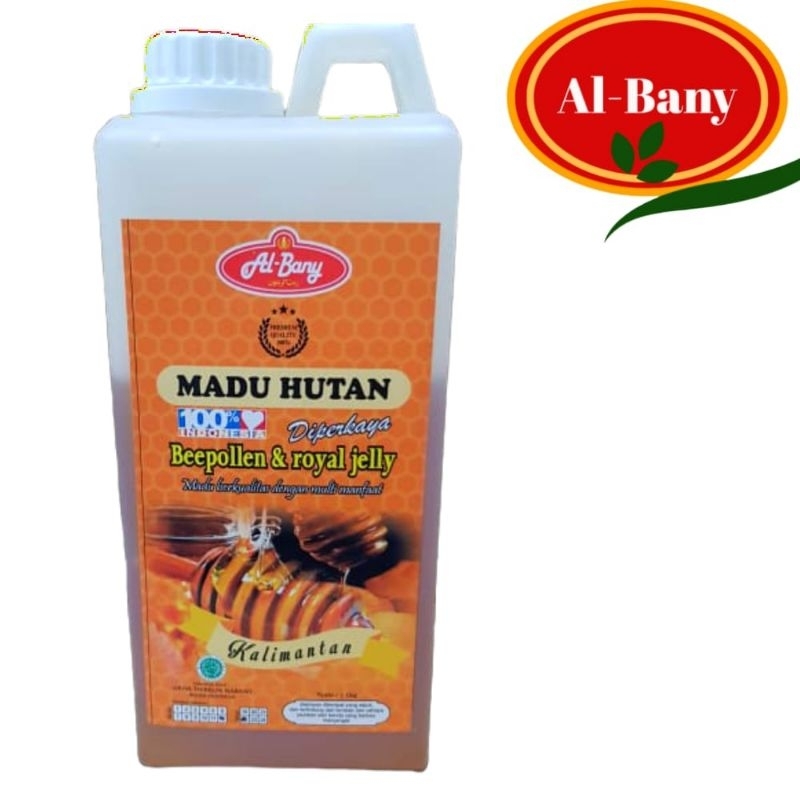 

MADU HUTAN SUPER PLUS BEE POLLEN DAN ROYAL JELLY NETT 1000GR