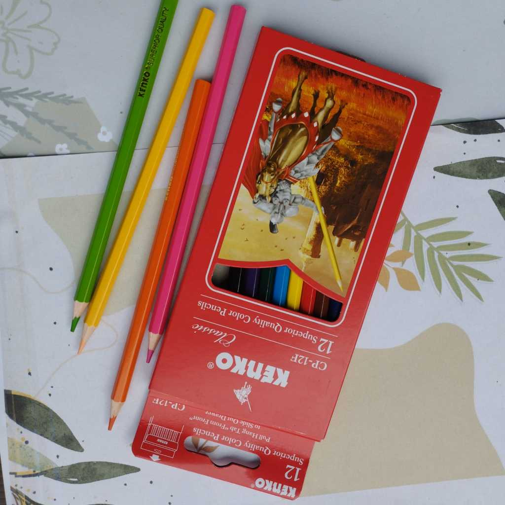 

Pensil Warna kenko 12 W Panjang| Pewarna Kenko CP-12F | Pencil Colour | Lestari Stationery