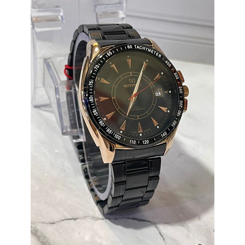 Jam Tangan Pria Mirage 7614BRP-M Original Tahan Air