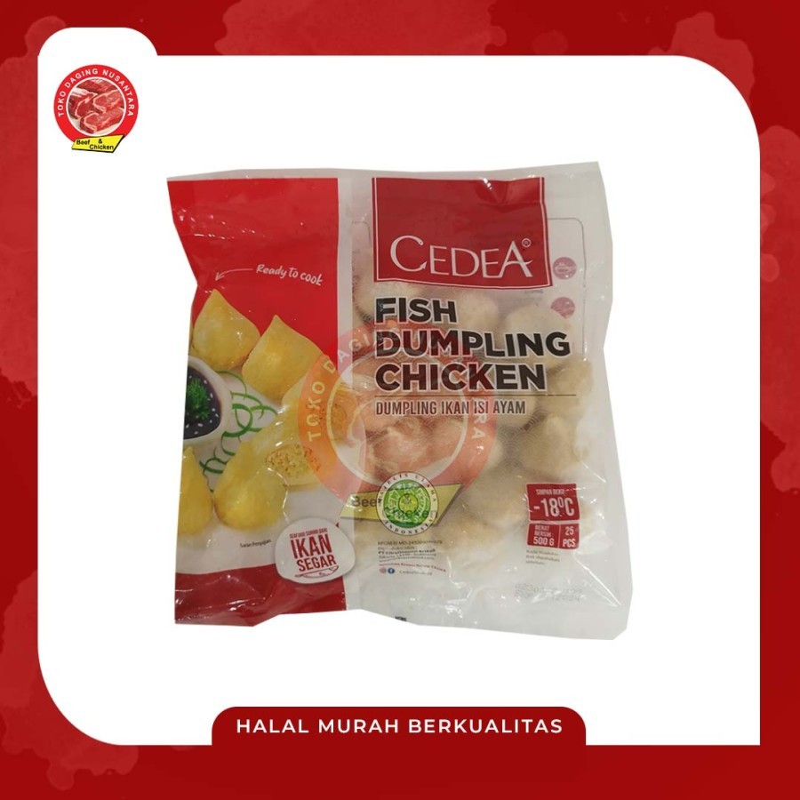 

CEDEA FISH DUMPLING CHICKEN 500GR