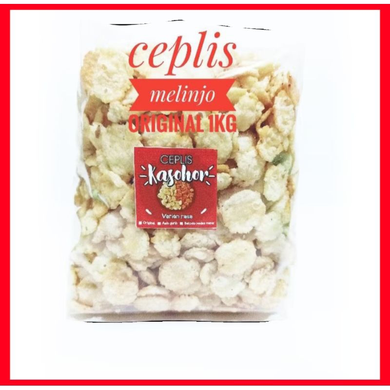 

Emping asin gurih ORIGINAL Mateng 1kg Bisa COD