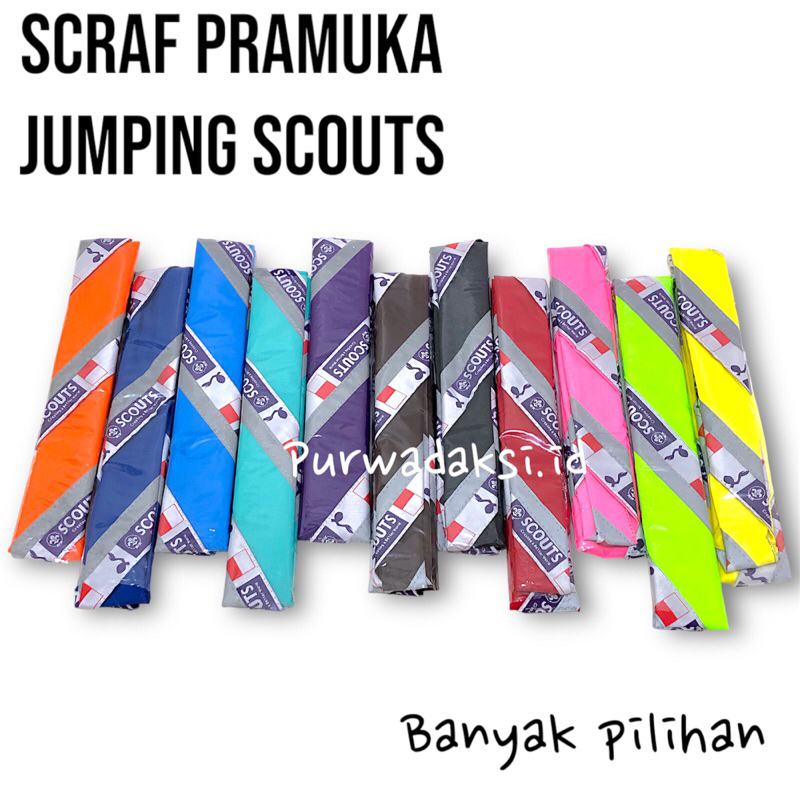 Scraf Pramuka Scout Scraft wosm Menyala