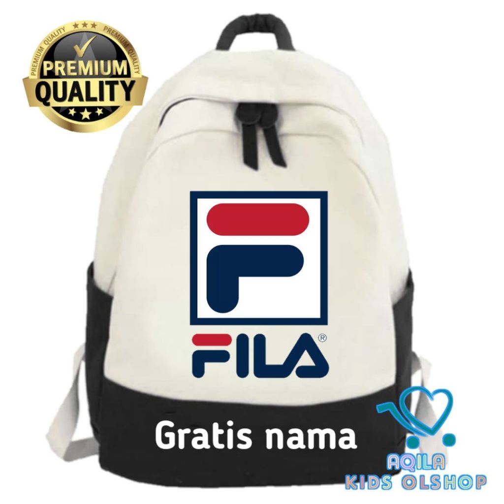 tas ransel sekolah anak motif fila