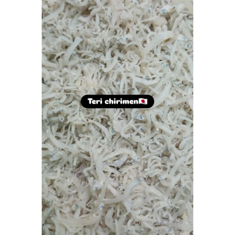 

Teri nasi masak Chirimen