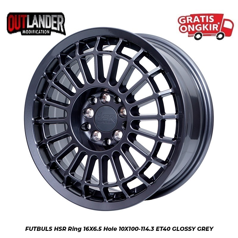 Velg Mobil Ring 16 Hsr Wheel Futbuls R16 Pelek Sienta Xenia New Veloz Wish Rush