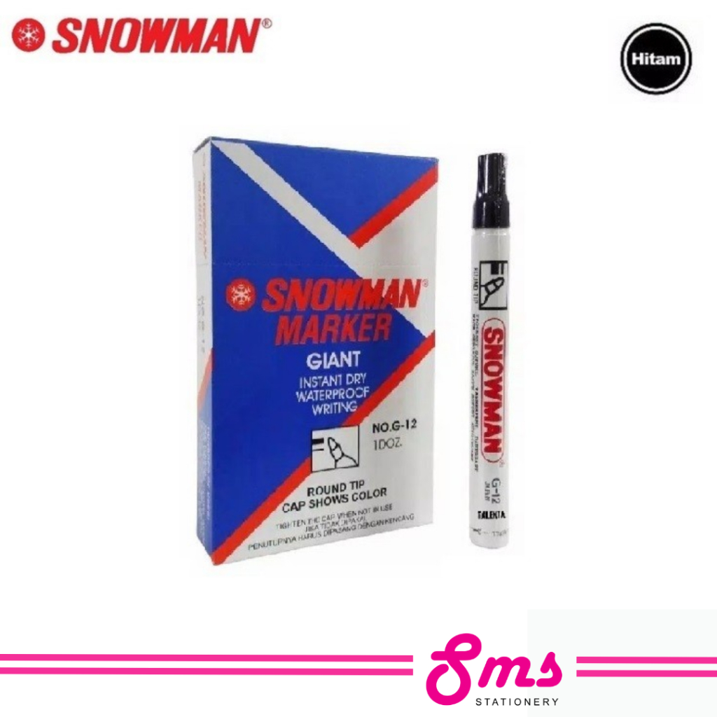

Snowman Spidol Permanen Marker G12
