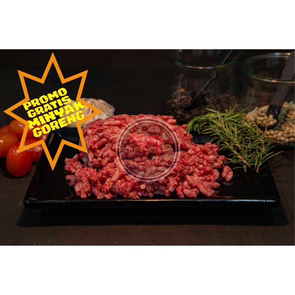 

DAGING GILING SAPI SUPER BERKUALITAS DAN BERSERTIFIKAT HALAL 100%