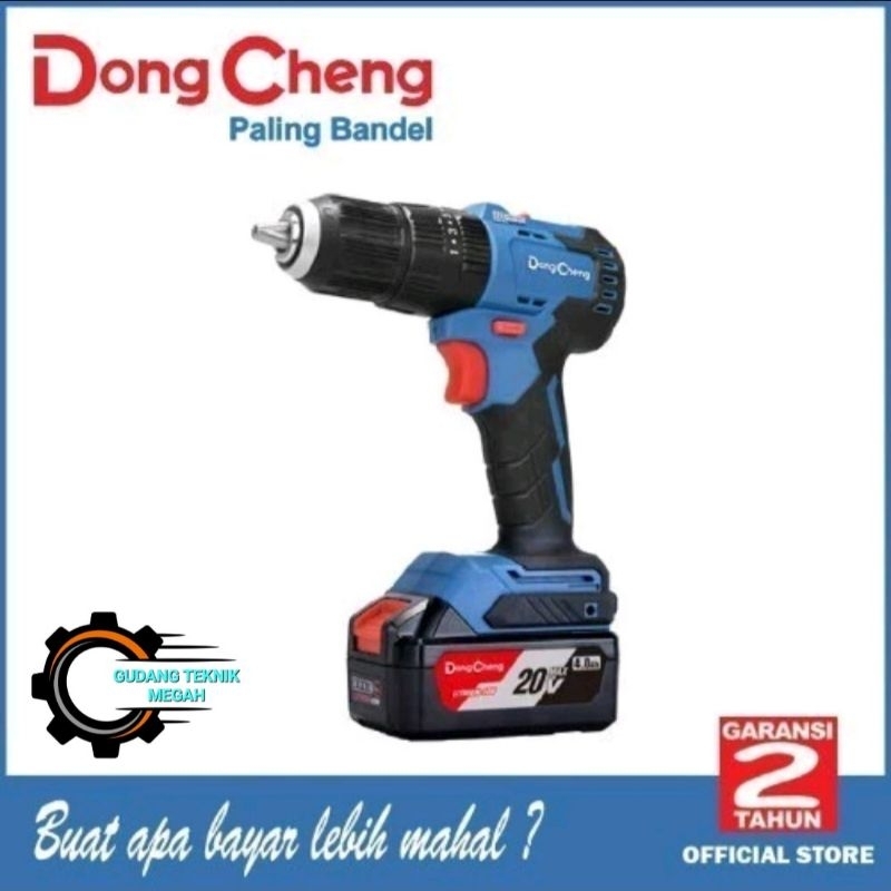 Dong Cheng DCJZ2050iEM Mesin Bor / DCJZ 2050 i Cordless Impact Drill