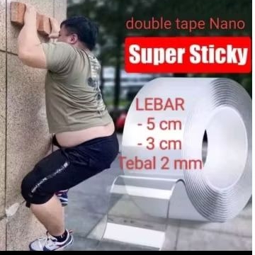 

Double tape bening double tape 5cm/3cm