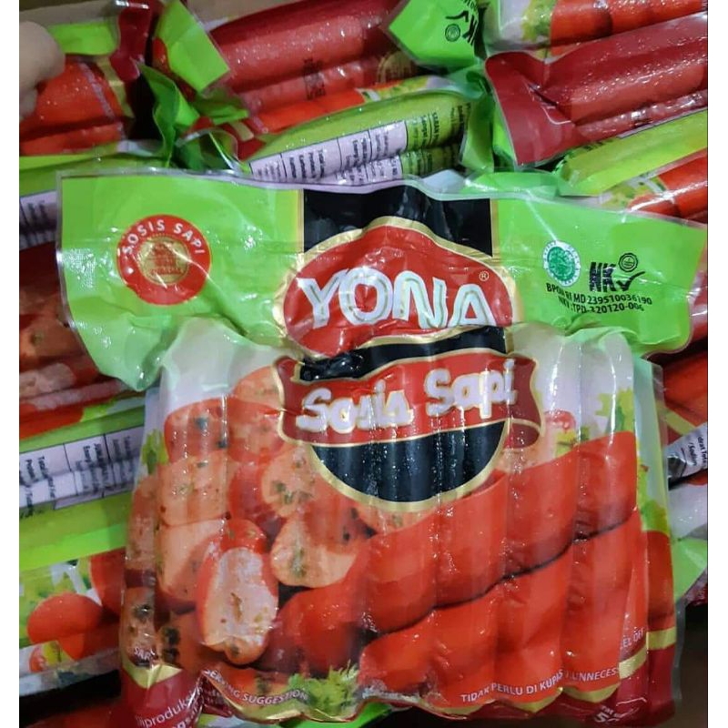 

Yona sosis sapi 450 gram