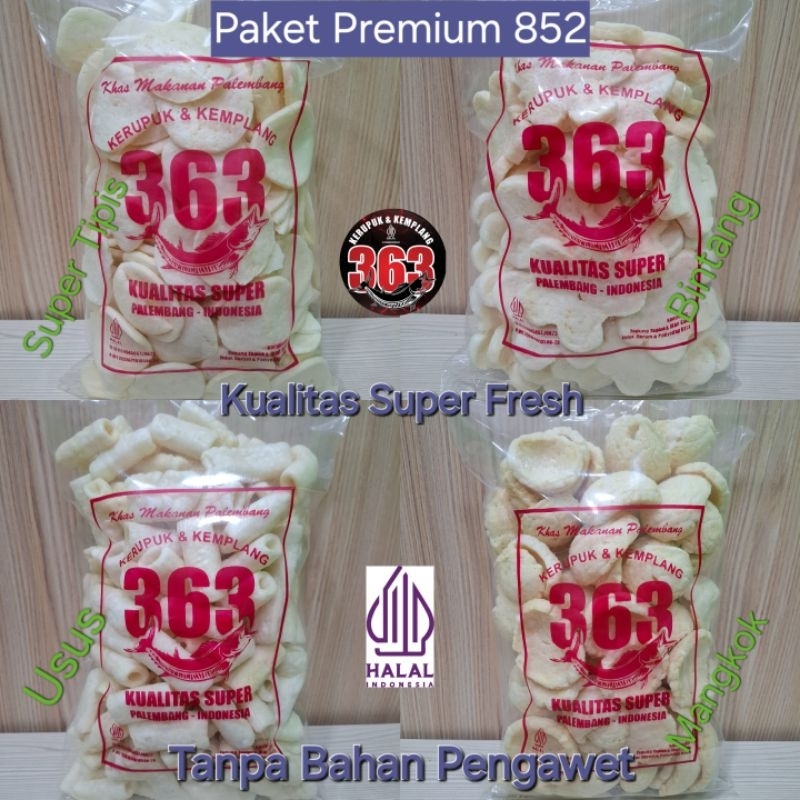 

PAKET Premium 852 Kerupuk Kemplang 363 Kualitas Asli Ikan Super Fresh Halal