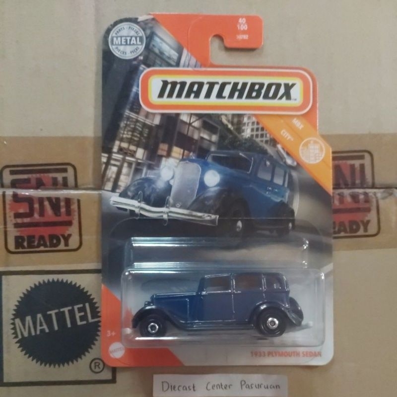 MATCHBOX 1933 PLYMOUTH SEDAN