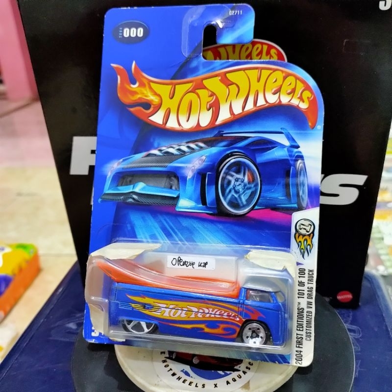 Hot Wheels 2004 first editions customized VW DRAG TRUCK