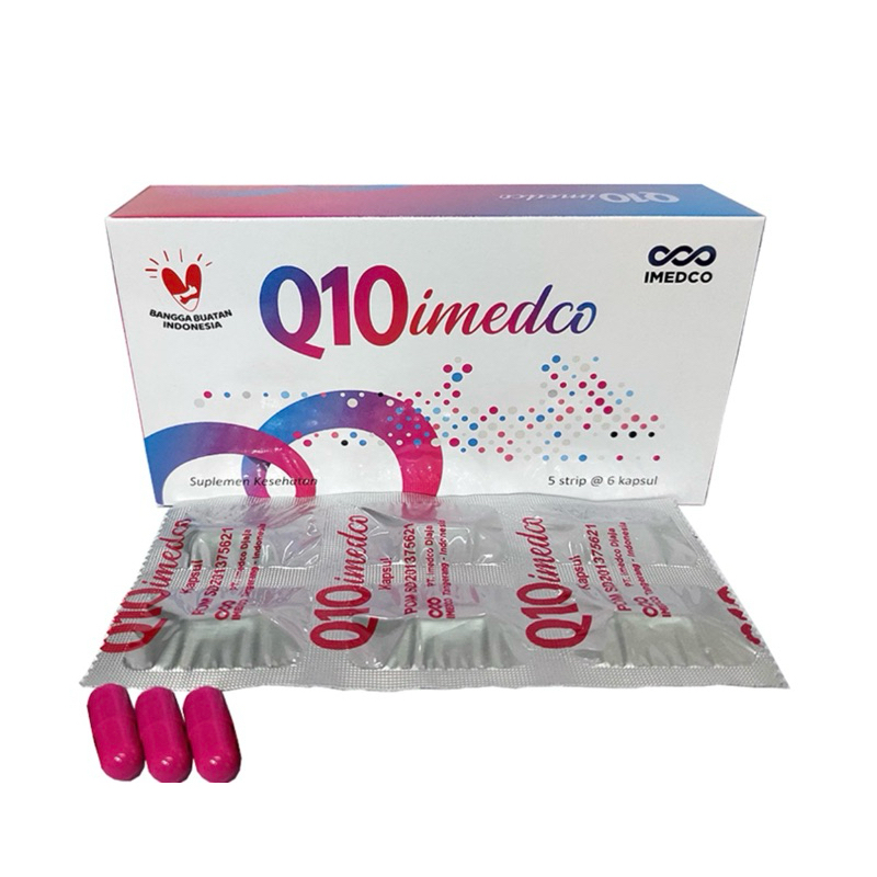 Q10 Imedco Coenzyme Q-10 100mg / Q10imedco Q 10 Imetco Qten Imedko Q-ten