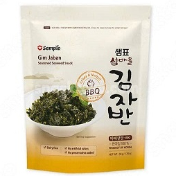 

SEMPIO Crispy Seaweed Snack BBQ Flavor 50 gram
