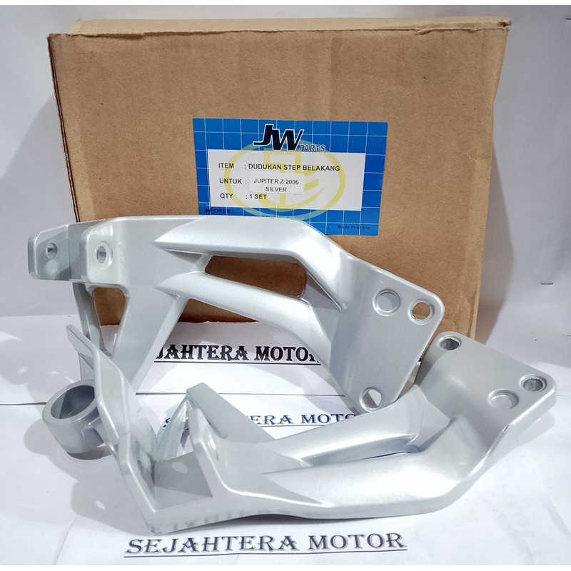 DUDUKAN STEP BELAKANG / PANGKONG FUSTEP asli JW untuk motor JUPITER-Z