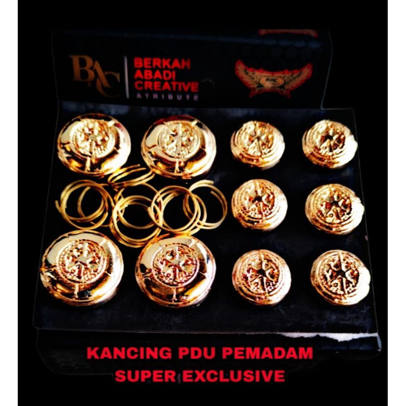 kancing Pdu Damkar exclusive BAC ATRIBUT