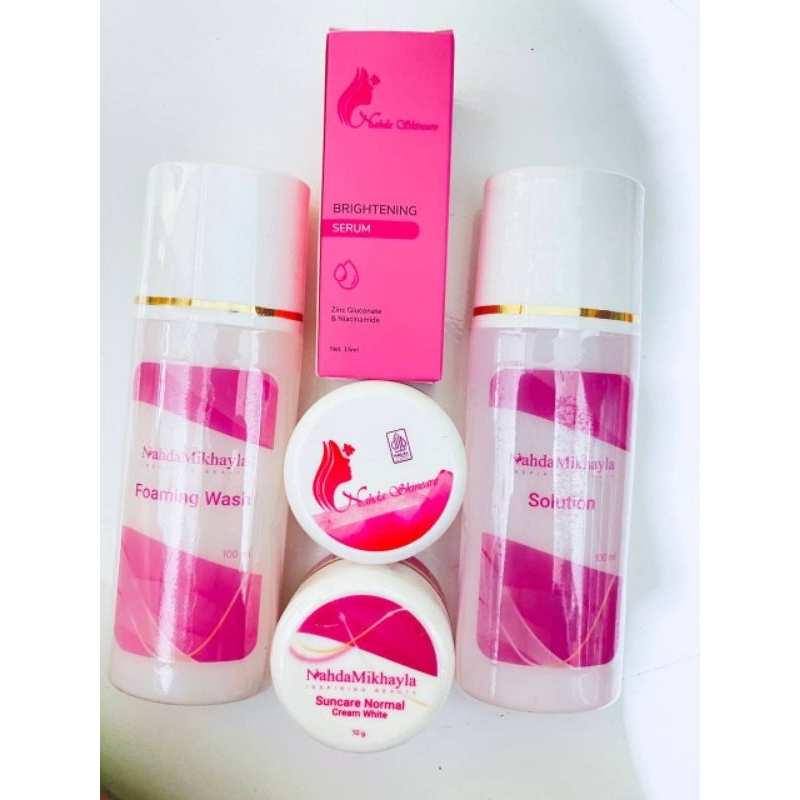 NAHDA MIKHAILA SKINCARE BPOM - CREAM PEMUTIH WAJAH NAHDA SKINCARE - NAHDA SKINCARE ORIGINAL
