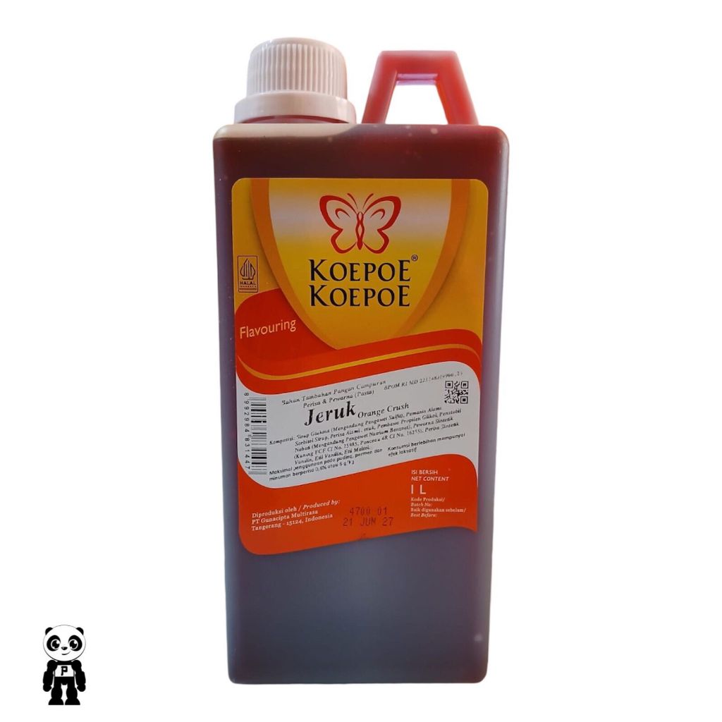 

Koepoe Koepoe Perisa Pasta Jeruk Orange Crush 1 Liter Orange Crush Flavouring 1L