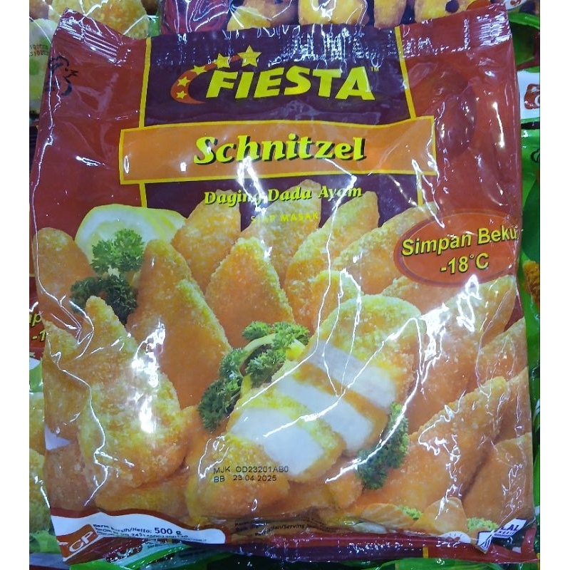 

FIESTA Schnitzel Daging Dada Ayam 500g - HM