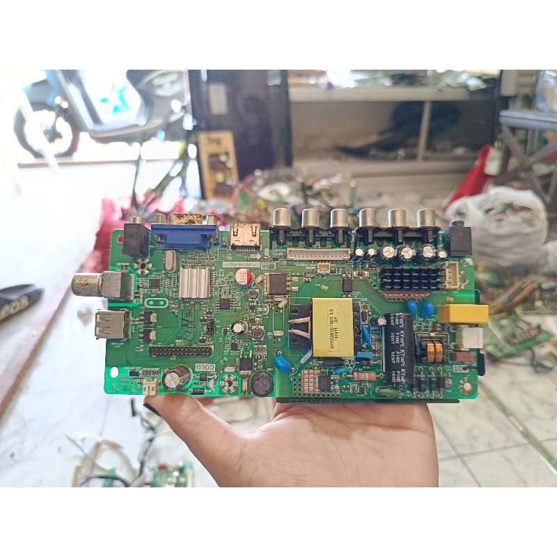 mainboard mesin tv LED24AS811 mb tv led Konka 24AS811