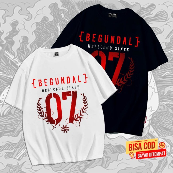 TSHIRT BEGUNDAL NEW BURGERKILL BAND BANDUNG UNDER GROUND DISTRO