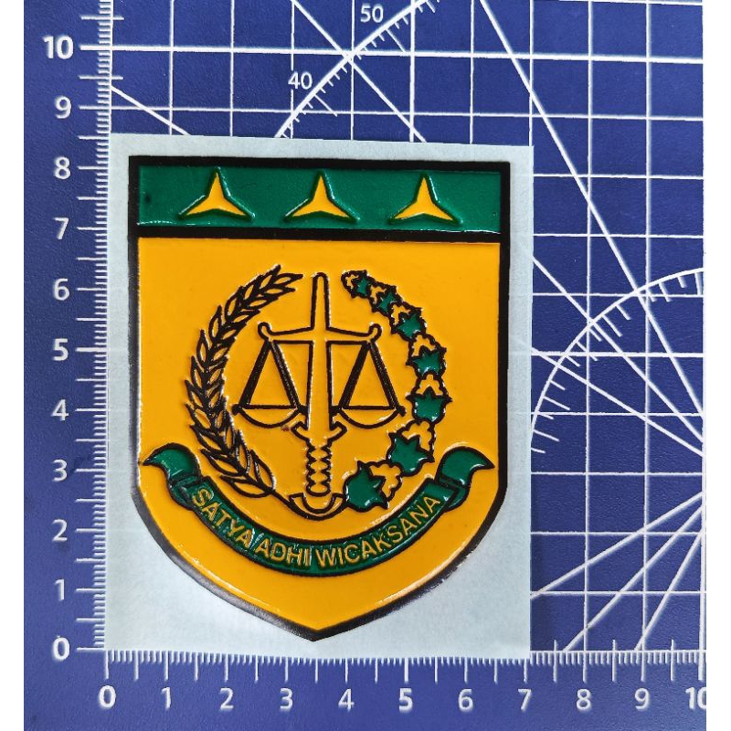 

Stiker embos Kejaksaan RI