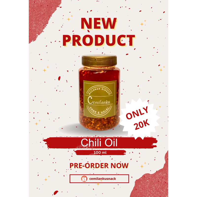 

Chili Oil Ukuran 150 ml