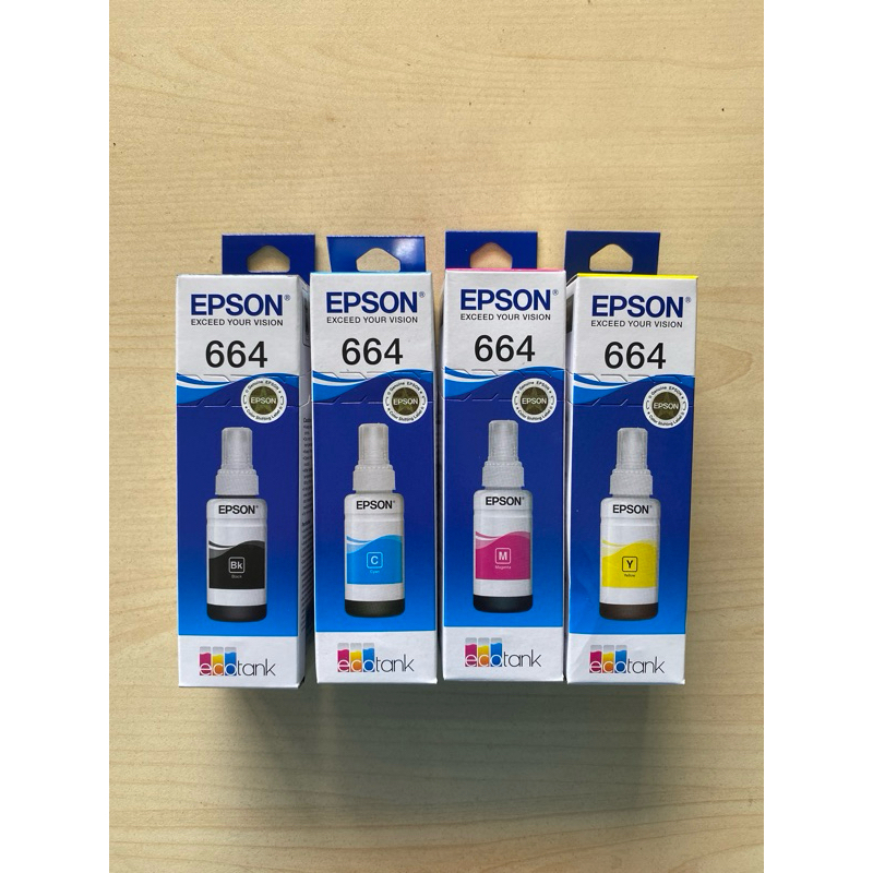 Tinta Original Epson 664 untuk printer Epson L120/L121/L350/L360